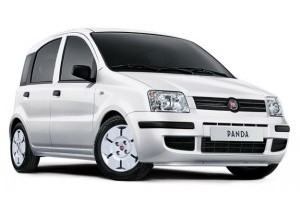 Argent & Ensemble de housse de siège d'auto élégant noir pour Fiat Panda  2003-2011