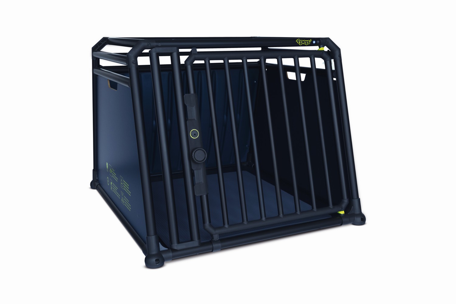 Cage pour chien convient à Volvo XC70 (P26) 2000-2007 break 4pets PRO Noir 4 L