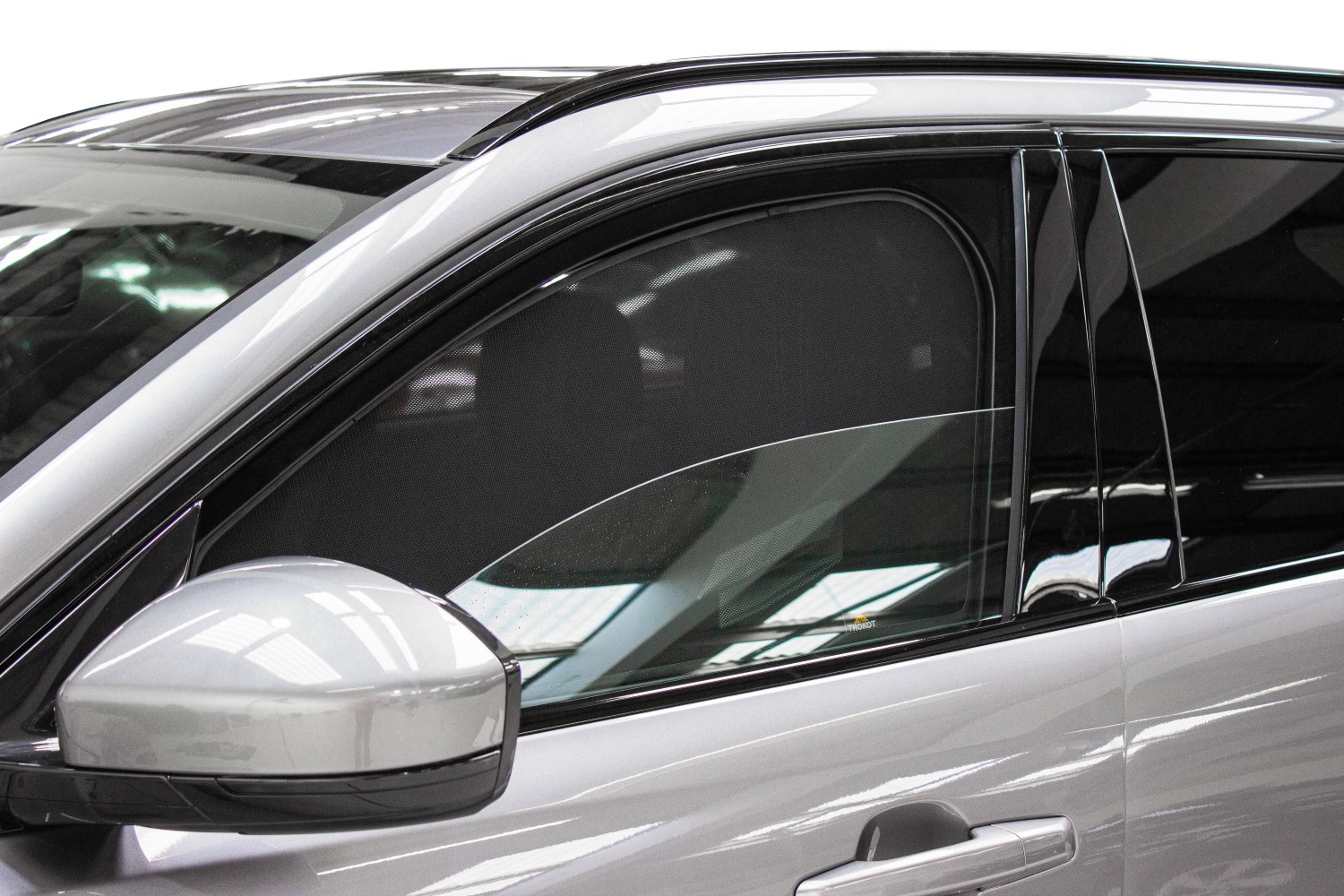 Sun shades magnetic Audi Q7 (4M) 2015-present Trokot Premium - front side  doors