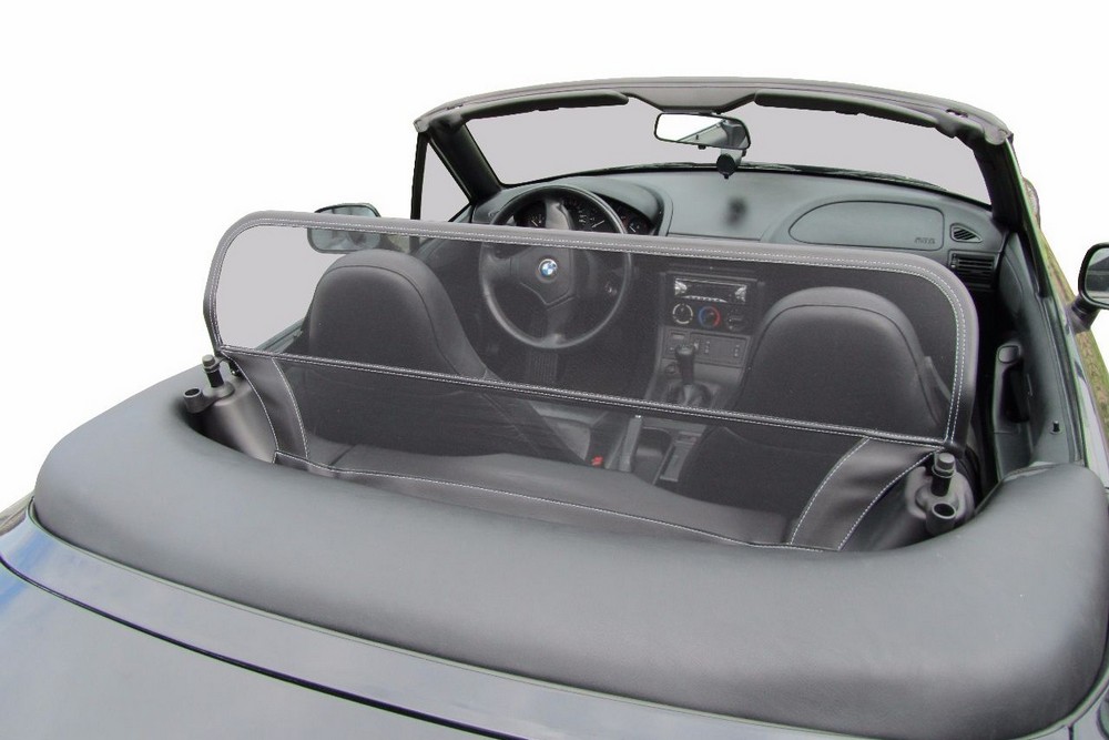 BMW1Z3CD Cabriolet wind deflector BMW Z3 (E36/7 - E36/8) 1995-2002 Black (4)