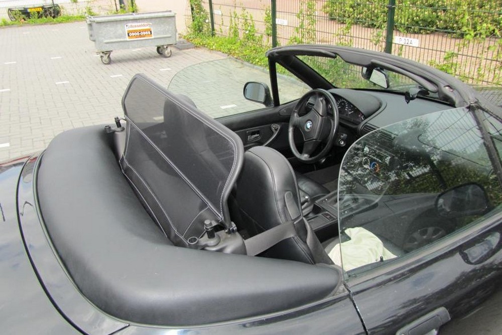 BMW1Z3CD Cabriolet wind deflector BMW Z3 (E36/7 - E36/8) 1995-2002 Black (5)