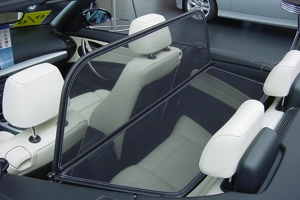 BMW41SCD Cabriolet wind deflector BMW 1 Series Cabriolet (E88) 2008-2013 Carbon look (9)