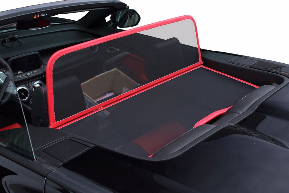 CHR2CA6CD Cabriolet wind deflector Chevrolet Camaro 6 Convertible 2016-present Red (6)