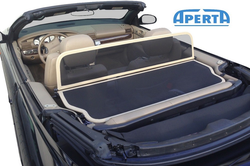 CHR2SECD Cabriolet wind deflector Chrysler Sebring II Convertible (JR) 2000-2007 Beige (5)