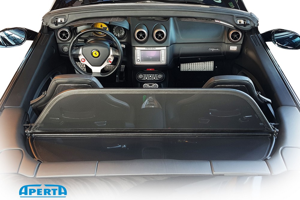 FER1CALCD Cabriolet wind deflector Ferrari California (Type F149) 2008-2019 Black (8)