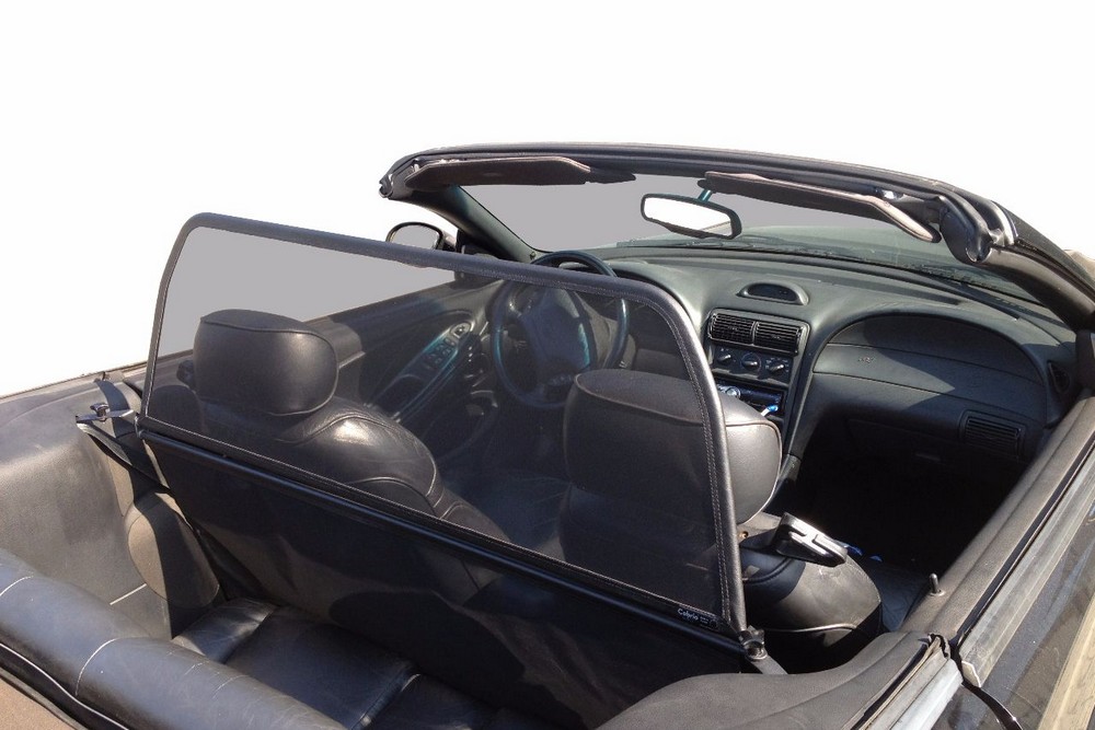 FOR1MUSCD Cabriolet wind deflector Ford Mustang IV (SN-95) 1994-2004 Black (11)