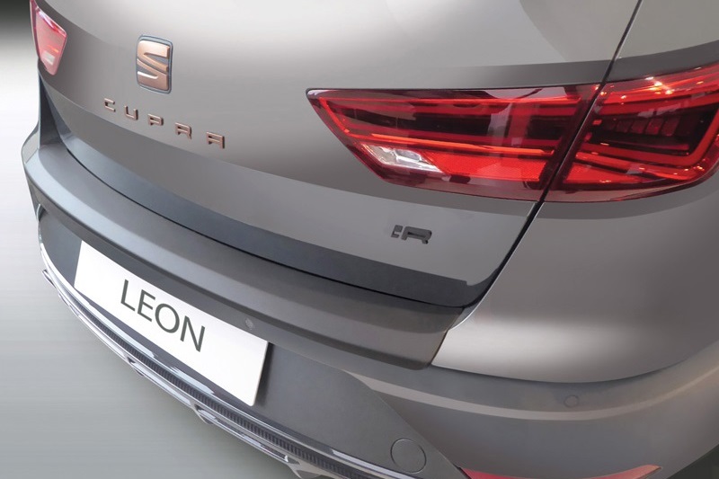 Ladekantenschutz Seat Leon ST (5F) Edelstahl und Carbon