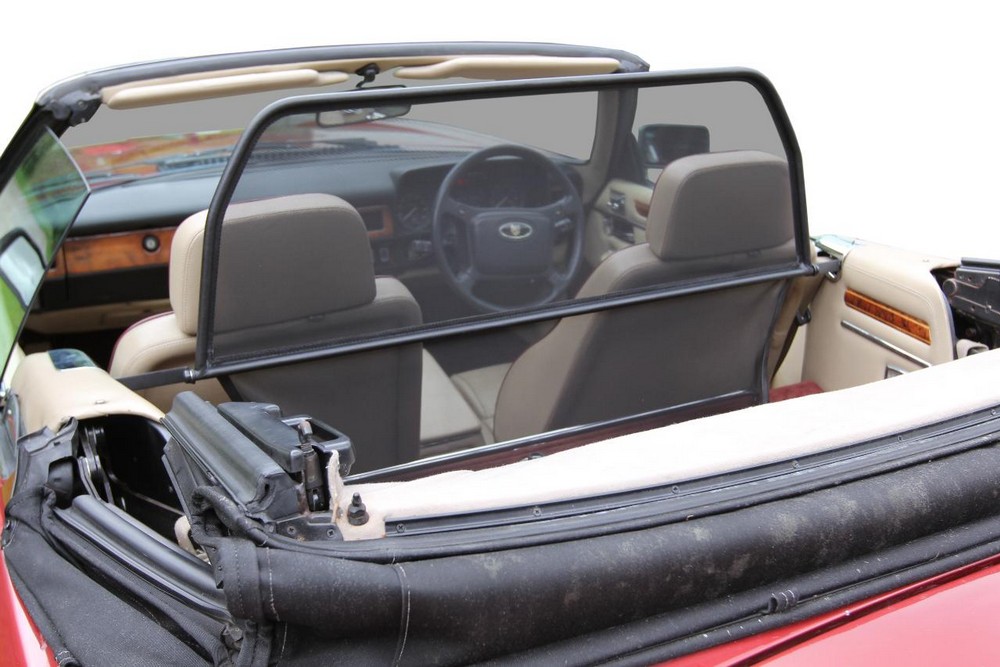 JAG1XJSCD Cabriolet wind deflector Jaguar XJS 1991-1996 Black (2)