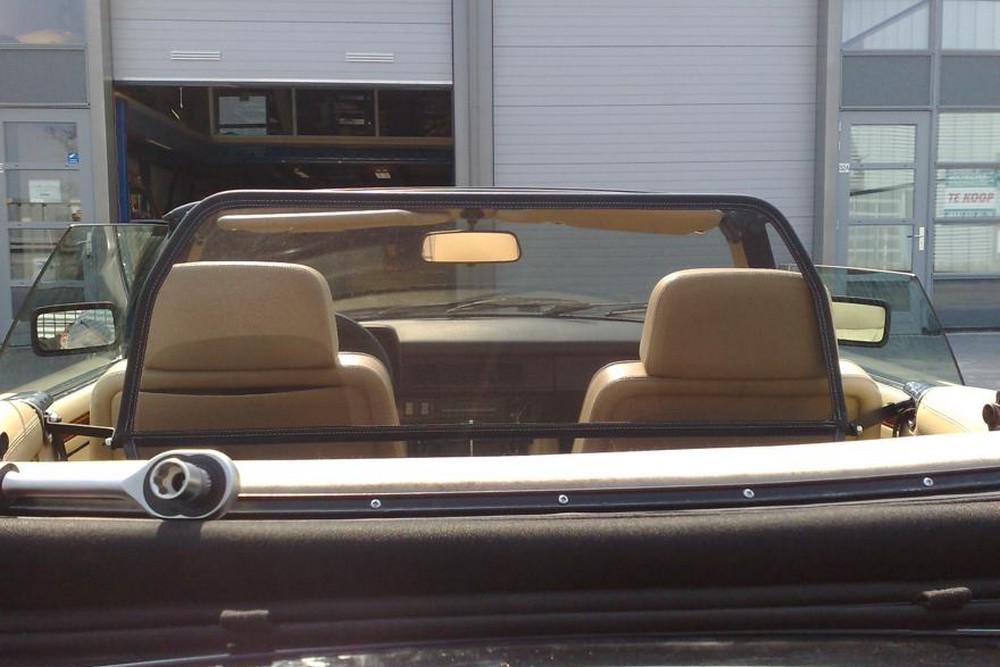 JAG1XJSCD Cabriolet wind deflector Jaguar XJS 1991-1996 Black (4)