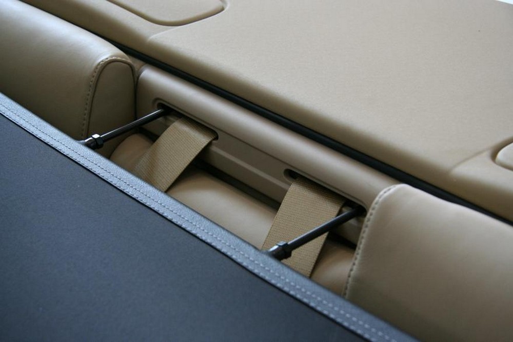 JAG6XKCD Cabriolet wind deflector Jaguar XK - XKR (X150) 2006-2014 Beige (3)