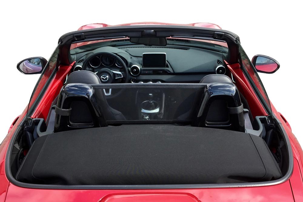 MAZ8MX5CD Cabriolet wind deflector Mazda MX-5 (ND) 2015-present Black (7)