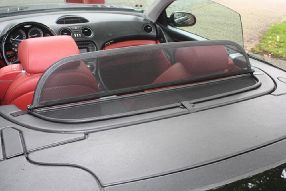 MB15SLCD Cabriolet wind deflector Mercedes-Benz SL (R230) 2001-1011 Black (3)