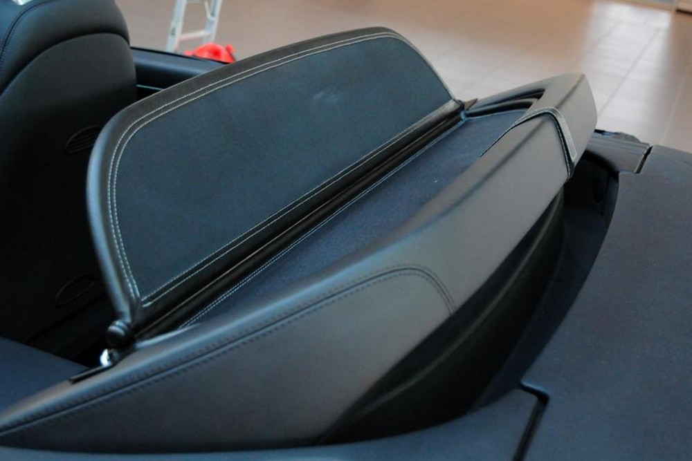 MB15SLCD Cabriolet wind deflector Mercedes-Benz SL (R230) 2001-1011 Black (8)