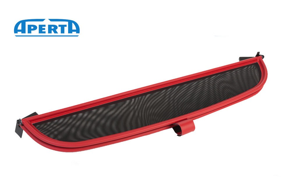 MB16SLCD Cabriolet wind deflector Mercedes-Benz SL (R230) 2001-1011 Red (2)