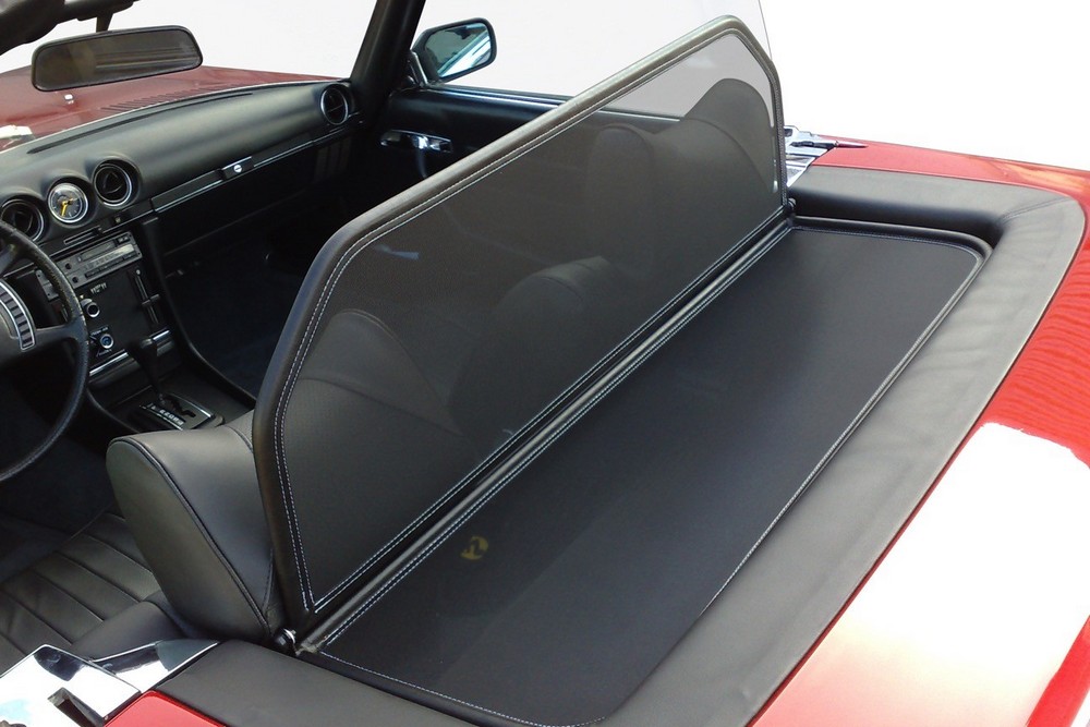 MB1SLCD Cabriolet wind deflector Mercedes-Benz SL (R107) 1971-1989 Black (7)