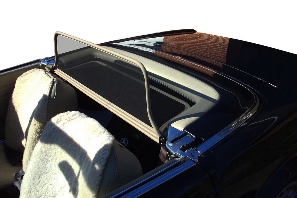 MB21SLCD Cabriolet wind deflector Mercedes-Benz SL (W113) 1963-1971 Beige (5)