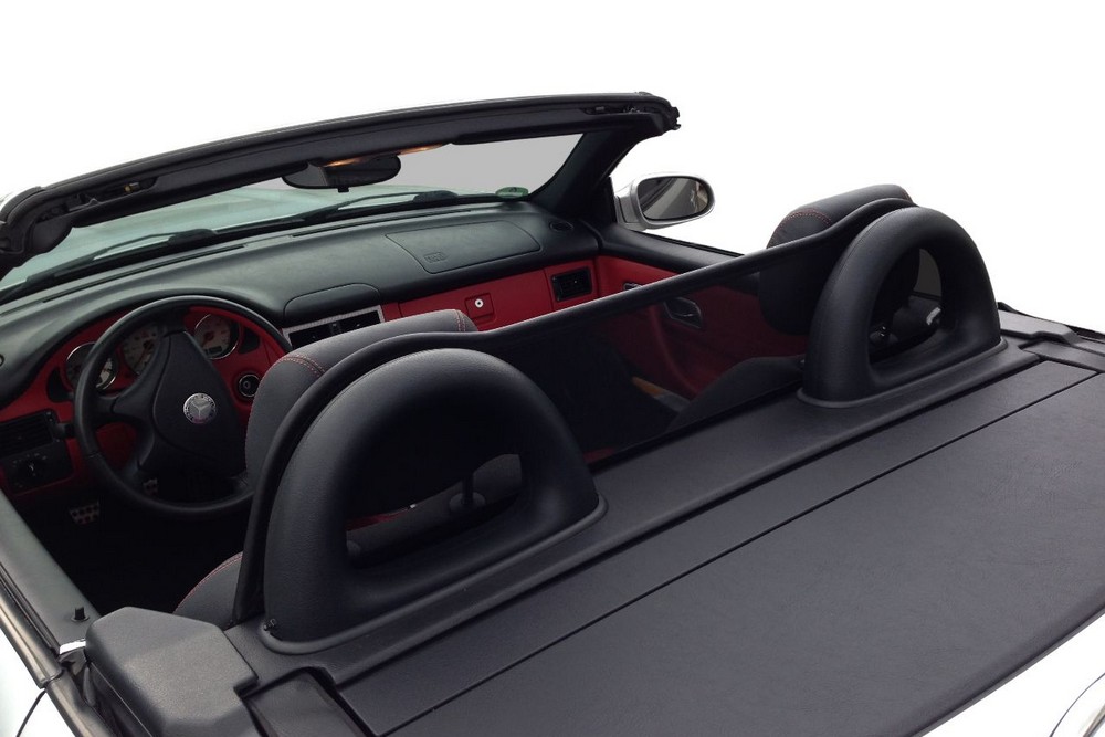 MB28SLCD Cabriolet wind deflector Mercedes-Benz SLK (R170) 1996-2004 Black (5)