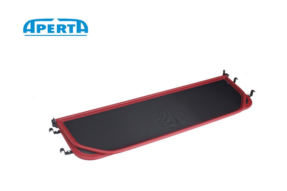 MB2SLCD Cabriolet wind deflector Mercedes-Benz SL (R107) 1971-1989 Red (11)