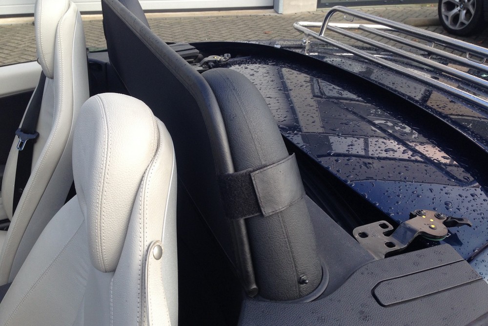 MB30SLCD Cabriolet wind deflector Mercedes-Benz SLK (R171) 2004-2010 Black (5)