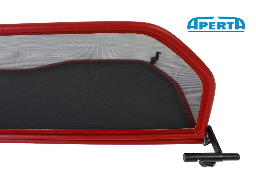 MB4SCLCD Cabriolet wind deflector Mercedes-Benz S-Class (W111) 1961-1971 Red (7)