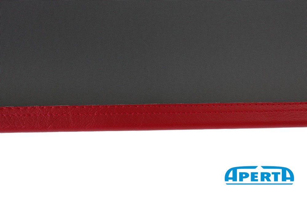 MB4SCLCD Cabriolet wind deflector Mercedes-Benz S-Class (W111) 1961-1971 Red (8)
