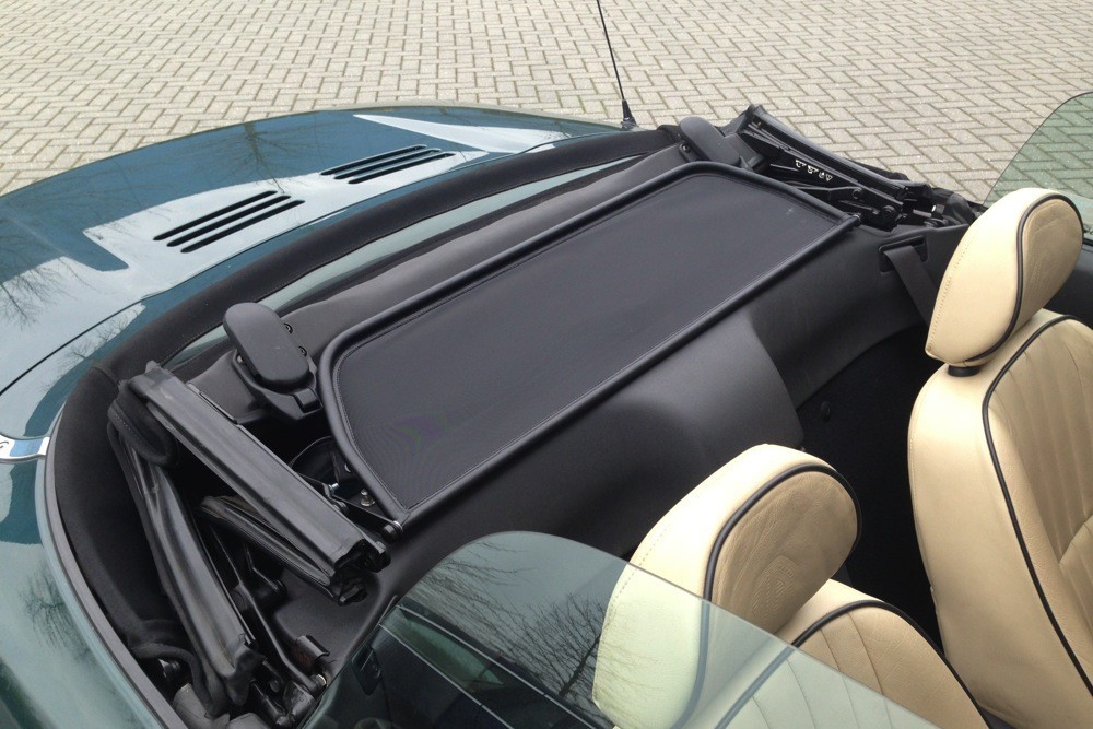 MG1FCD Cabriolet wind deflector MG F 1995-2001 Black (4)