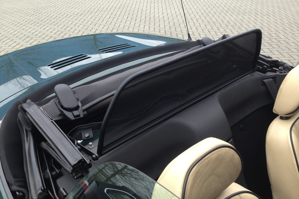 MG4FCD Cabriolet wind deflector MG TF 2002-2012 Black (2)