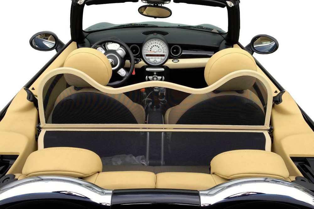 MIN2MICD Cabriolet wind deflector Mini Cabriolet (R57 - Mk II) 2009-2016 Beige (11)