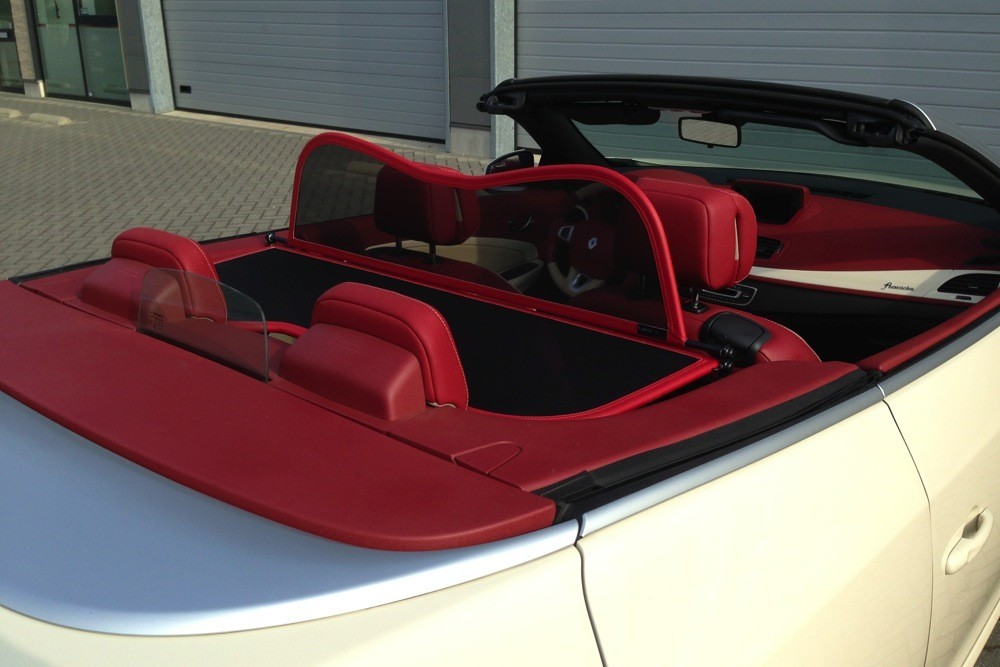 REN7MECD Cabriolet wind deflector Renault Mégane III CC 2008-2016 Red (10)