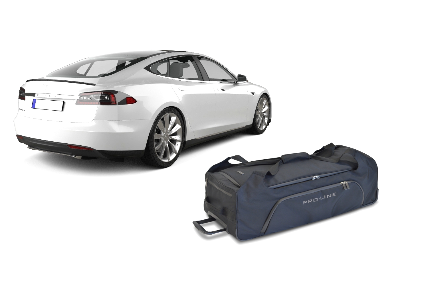 Kofferraum Trolleytasche Tesla Model S 2012-heute 5-Türer Schrägheck Pro.Line