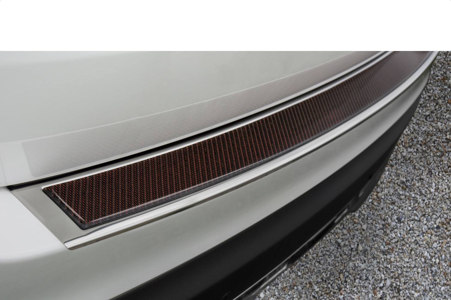 YOU.S Original Ladekantenschutz Schutzleiste ABS Kunststoff Schwarz  kompatibel mit Mercedes-Benz GLC SUV X253 ab Bj. 2015