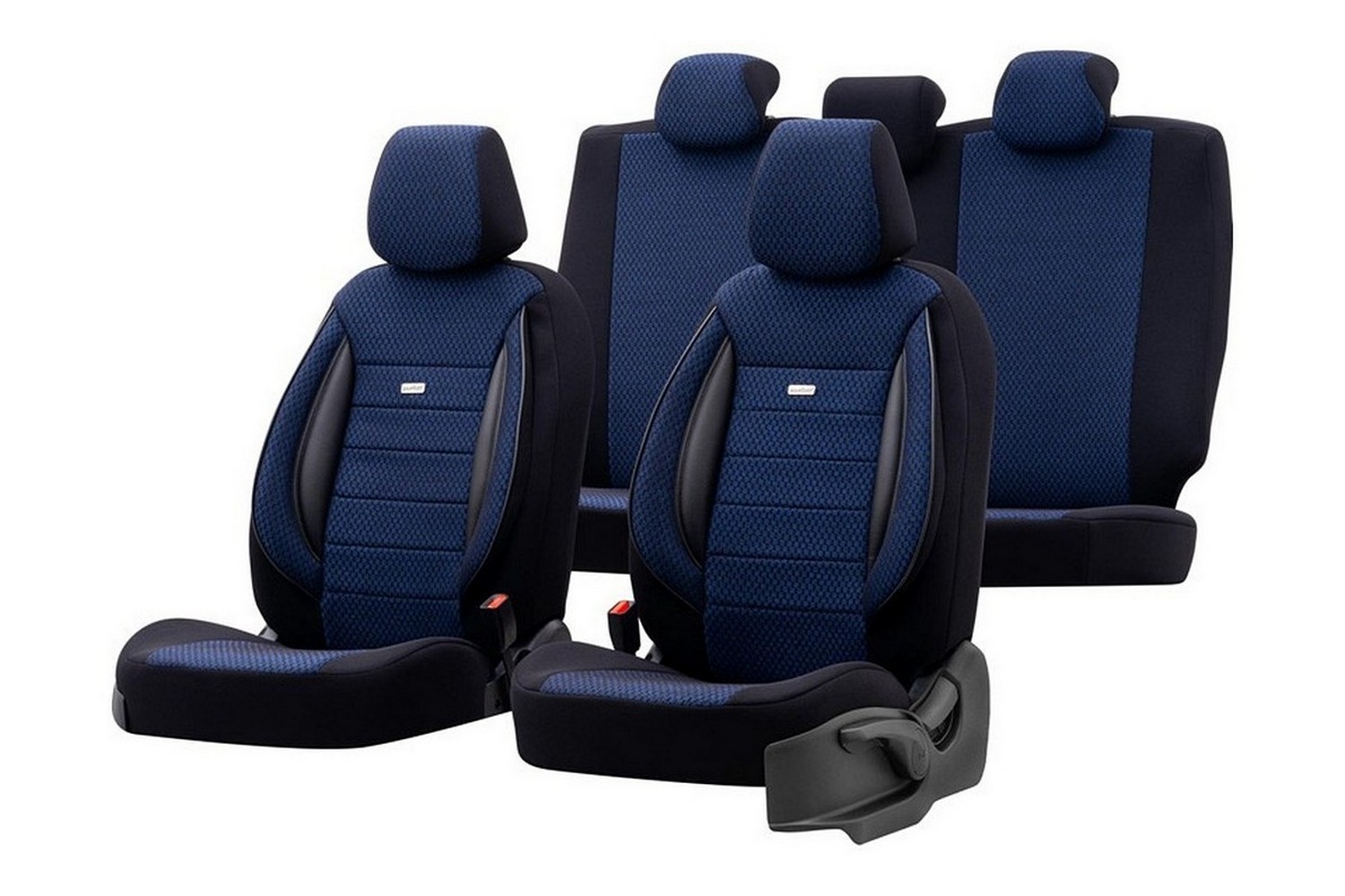 Sitzbezüge universal SelectedFit Sports schwarz - blau