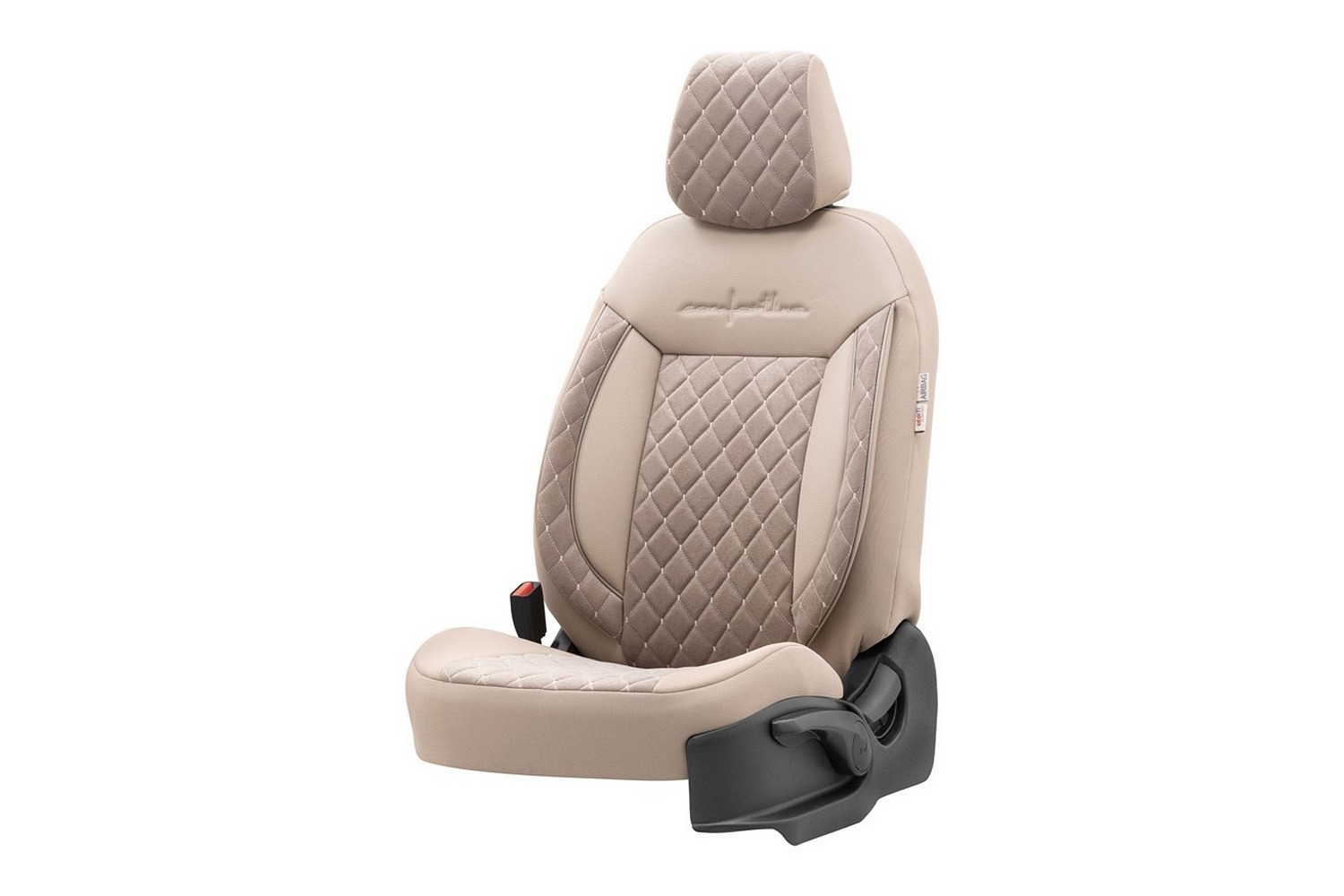 Sitzbezüge Auto für Hyundai i20 I, II (2008-2019) - Vordersitze  Autositzbezüge Set Universal Schonbezüge - Auto-Dekor - Comfort 1+1 - beige  beige