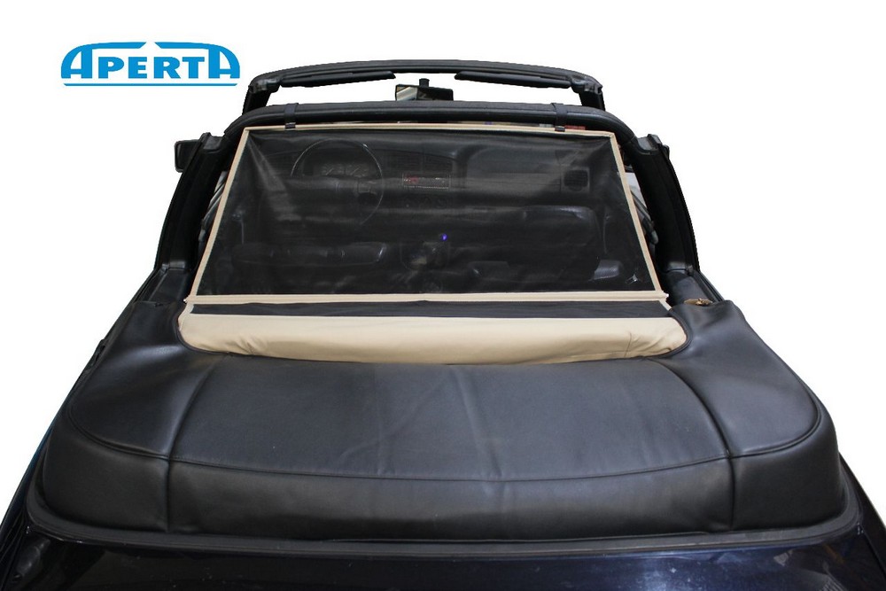 VW4GOCD Cabriolet wind deflector Volkswagen Golf IV Cabriolet (1J) 2001-2002 Beige (3)