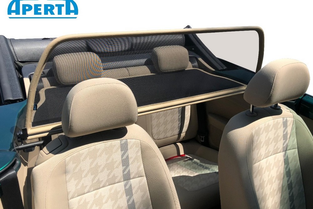 VW6BECD Cabriolet wind deflector Volkswagen Beetle (A5) 2011-present Beige (13)