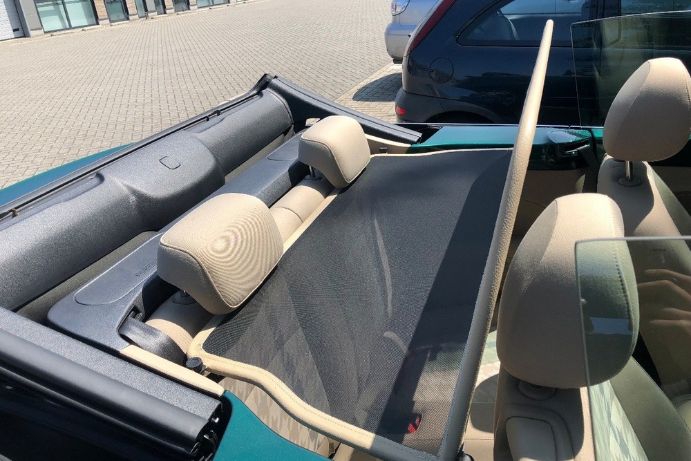 VW6BECD Cabriolet wind deflector Volkswagen Beetle (A5) 2011-present Beige (6)