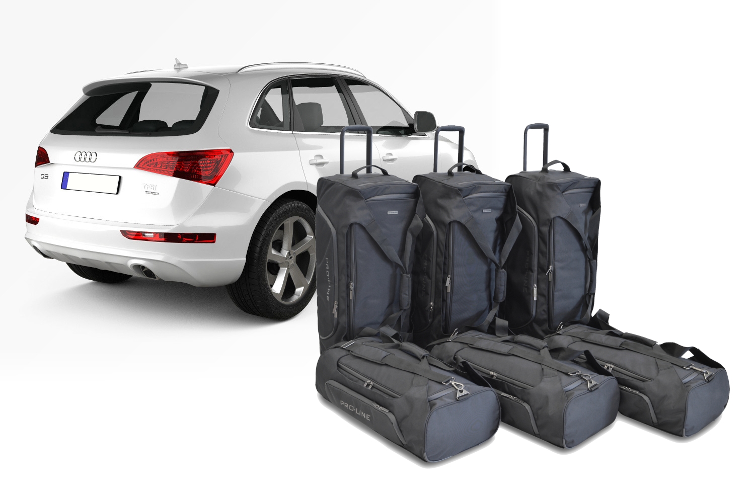 Travel bag set suitable for Audi Q5 (8R) 2008-2017 Pro.Line