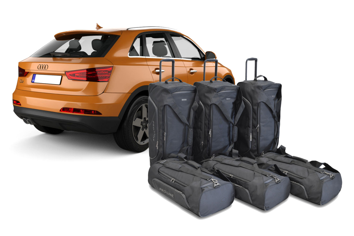 Reisetaschenset passend für Audi Q3 (8U) 2011-2018 Pro.Line