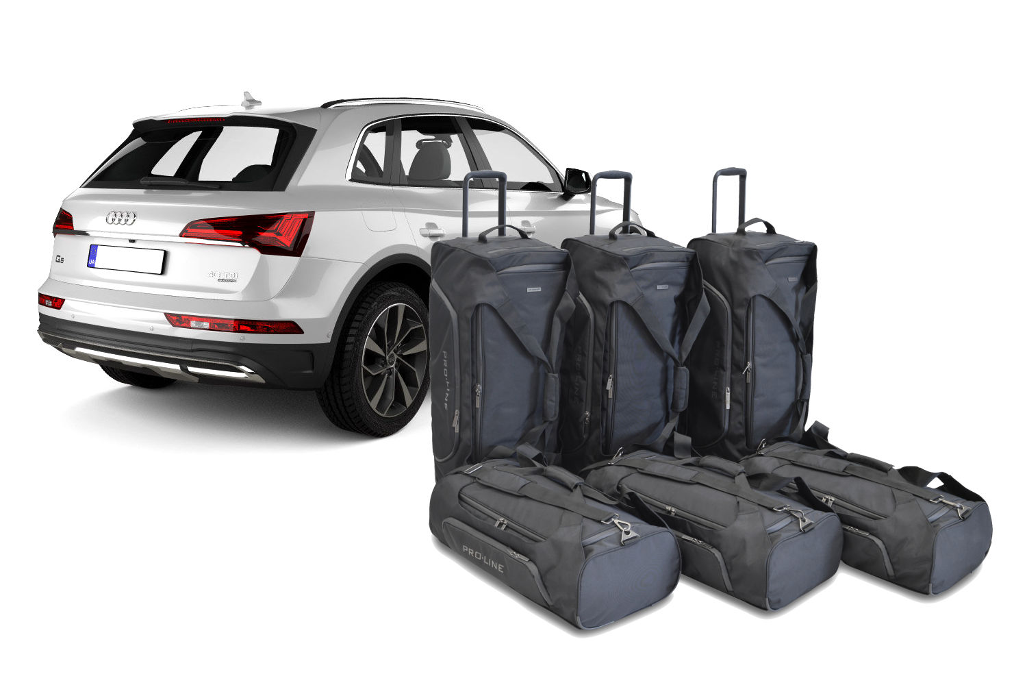 Travel bag set suitable for Audi Q5 (FY) 2019-present Pro.Line
