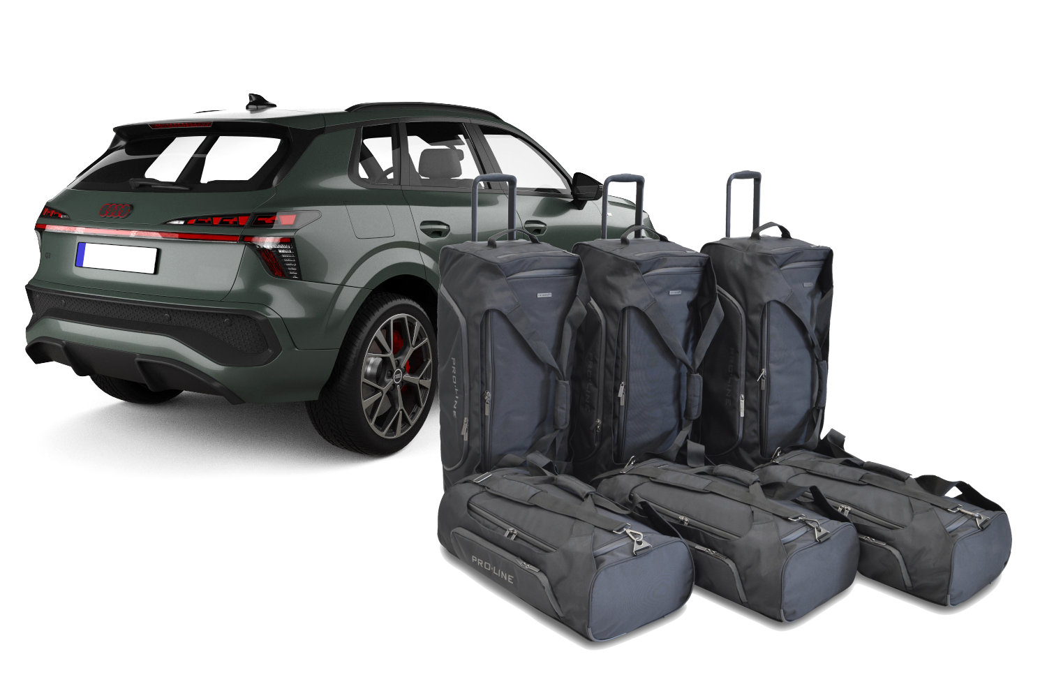 Travel bag set suitable for Audi Q3 (FJ) 2025-present Pro.Line Travel bag set suitable for Audi Q3 (FJ) 2025-present Pro.Line