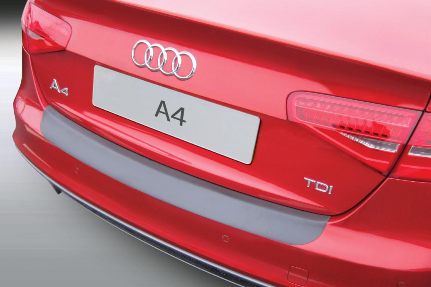 Ladekantenschutz passend für Audi A4 (B8) 2012-2015 4-Türer Limousine ABS - Mattschwarz