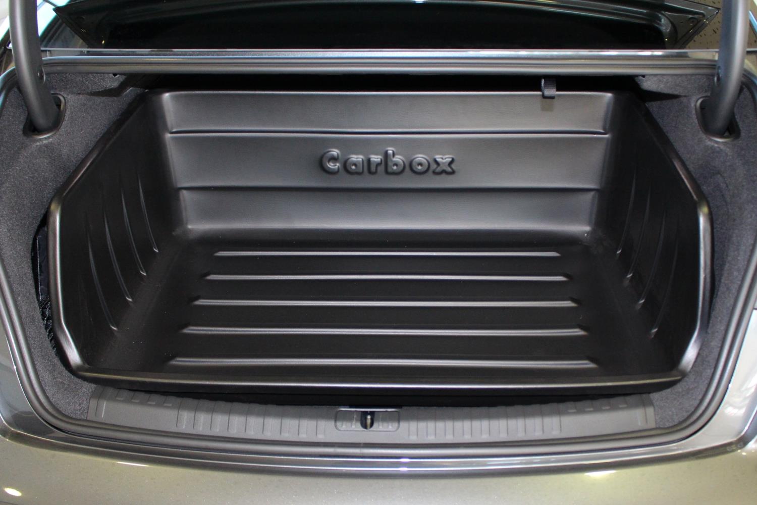 Boot liner suitable for Audi A6 (C8) 2018-present 4-door saloon Carbox Classic YourSize 106 x 90 high wall