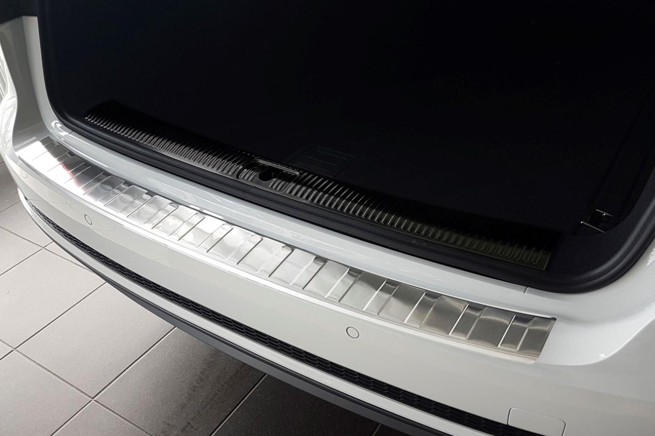 Ladekantenschutz passend für Audi A4 Avant (B9) 2015-heute Edelstahl gebürstet