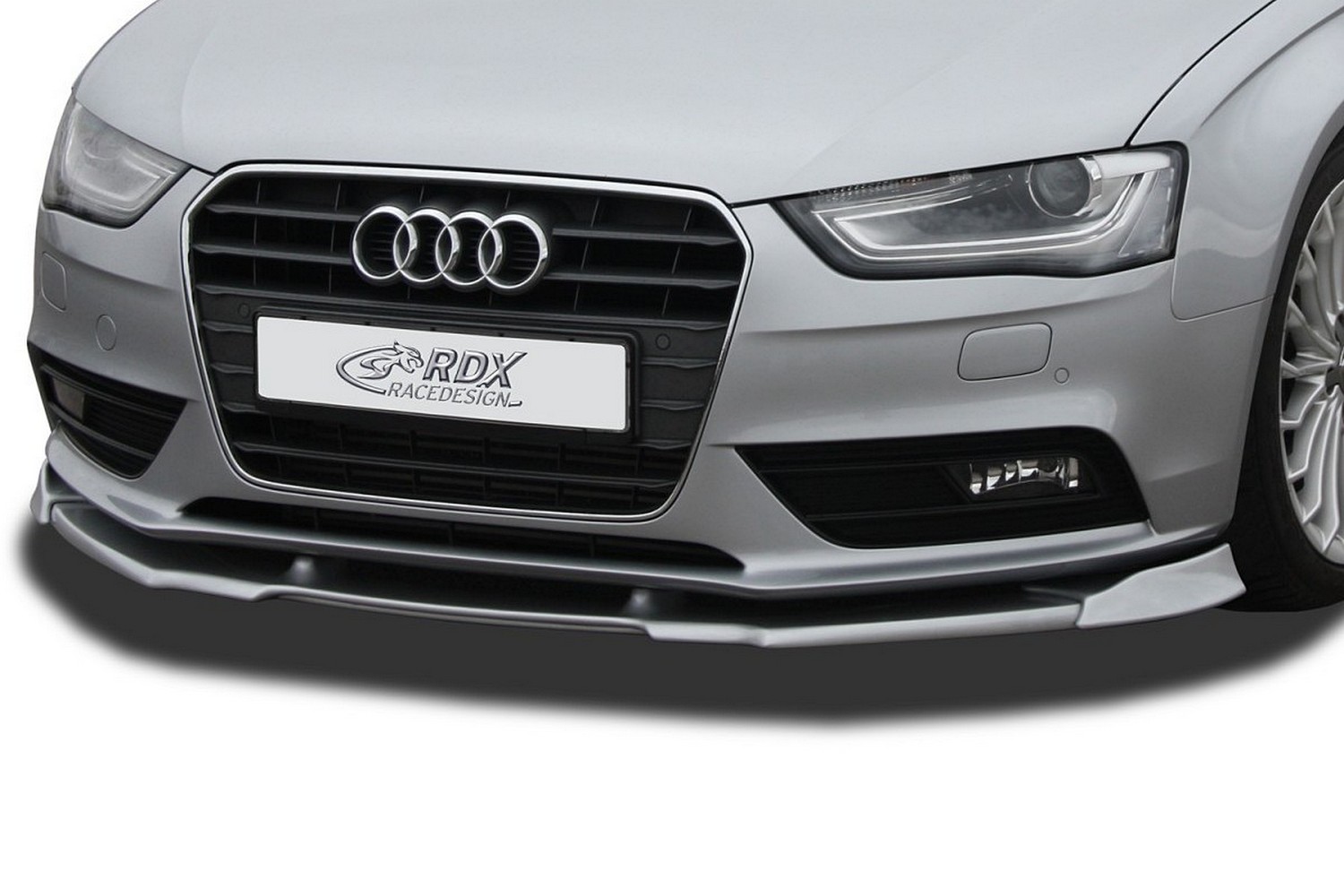 Front spoiler suitable for Audi A4 Avant (B8) 2012-2015 wagon Vario-X PU