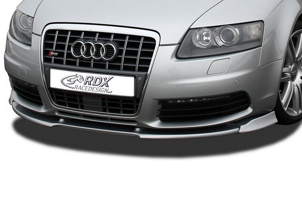 Front spoiler suitable for Audi A6 Avant (C6) 2004-2011 4-door saloon Vario-X PU