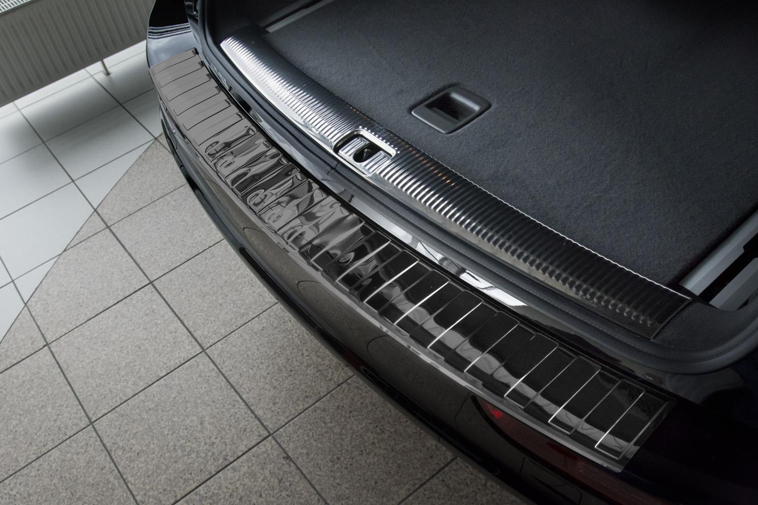 Ladekantenschutz Audi Q5 (8R) Hochglanz Edelstahl schwarz CPE 