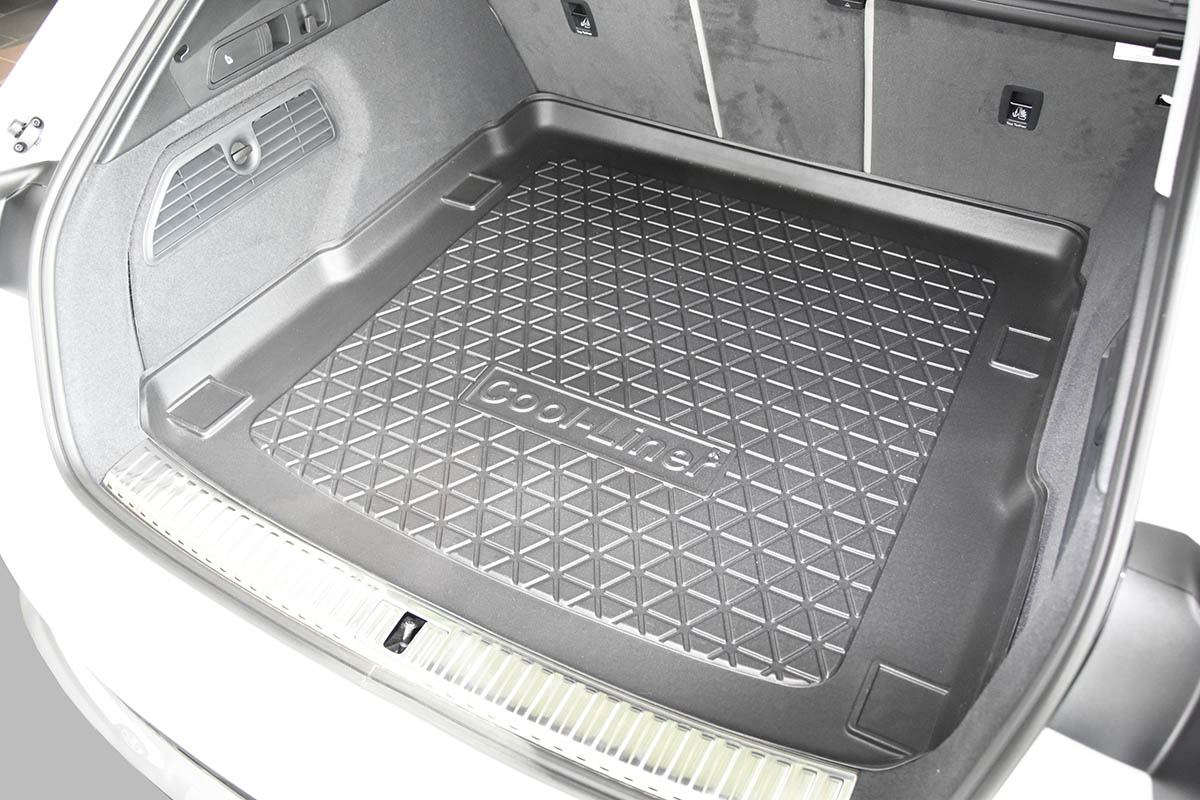 Boot mat suitable for Audi e-tron (GE) 2018-2022 Cool Liner anti slip PE/TPE rubber
