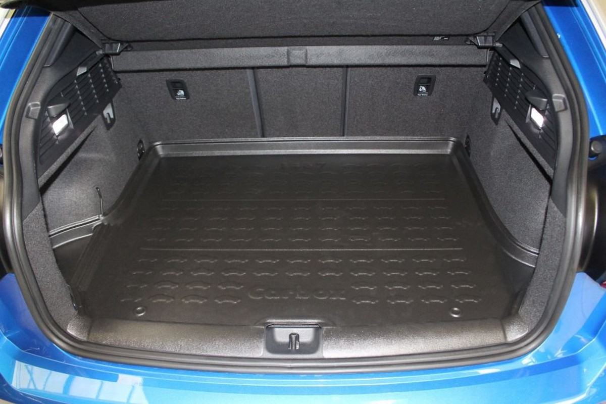 Kofferraumwanne passend für Audi Q2 (GA) 2016-heute Carbox Form PE Gummi - schwarz