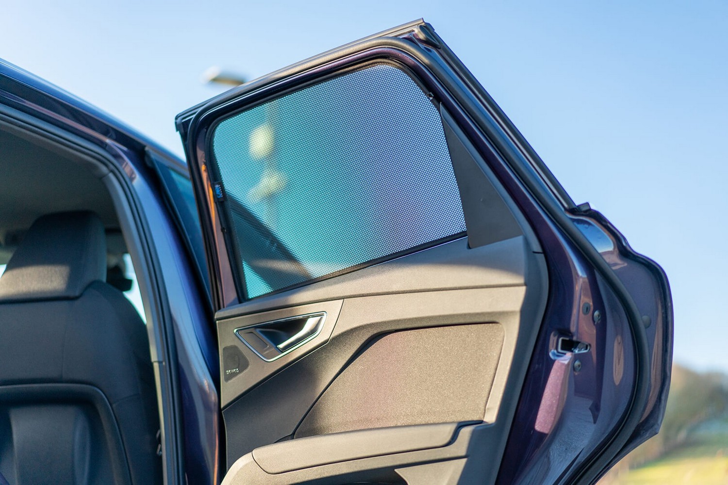 Sun shades suitable for Audi Q4 e-tron (FZ) 2021-present Car Shades - rear side doors
