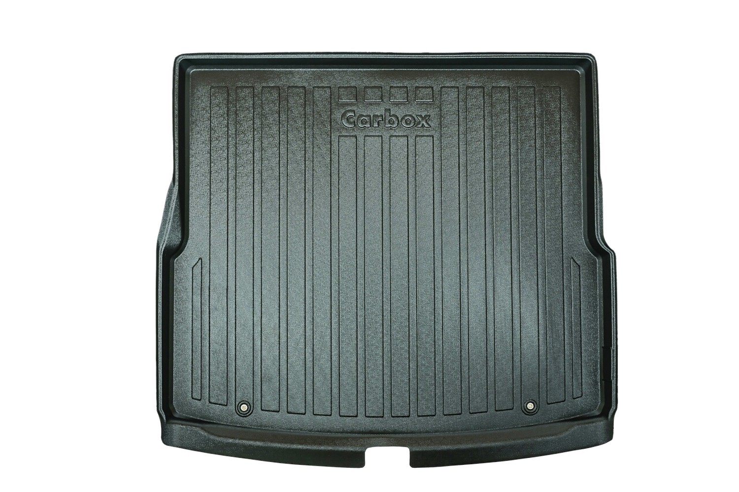 Boot mat suitable for Audi Q4 Sportback e-tron (FZ) 2021-present Carbox Form PE rubber - black